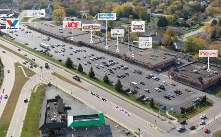 Pictures of Retail property located at 1021-1111 Summit Avenue, Oconomowoc, WI 53066 for lease - image #1