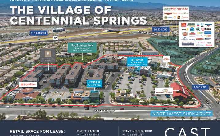 Pictures of Retail, Office property located at 7557 Norman Rockwell Ln, Las Vegas, NV 89143 for lease - image #1