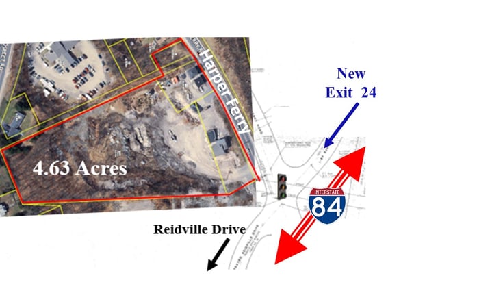 Pictures of Land property located at 351 Harpers Ferry Rd, Waterbury, CT 06705 for lease - image #1