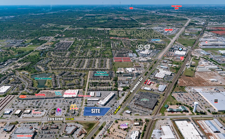 Pictures of Land property located at 33rd & Broadway Extension, Edmond, OK 73013 for lease - image #1