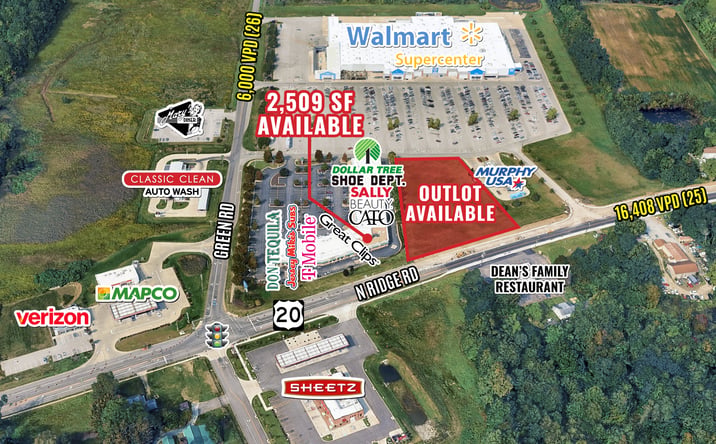 Pictures of Retail property located at N Ridge Rd, Madison, OH 44057 for lease - image #1