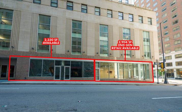 Pictures of Retail property located at 1800 Main Street, Dallas, TX 75201 for lease - image #1