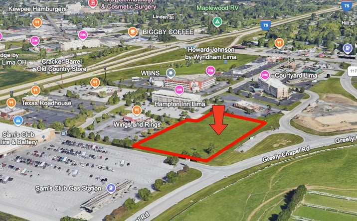 Pictures of Land property located at Motel Ave, Lima, OH 45804 for lease - image #1
