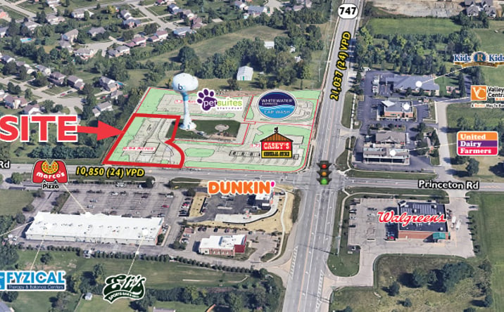 Pictures of Retail, Land property located at SR 747 Princeton Glendale Rd & Princeton Rd, Liberty Township, OH 45011 for lease - image #1