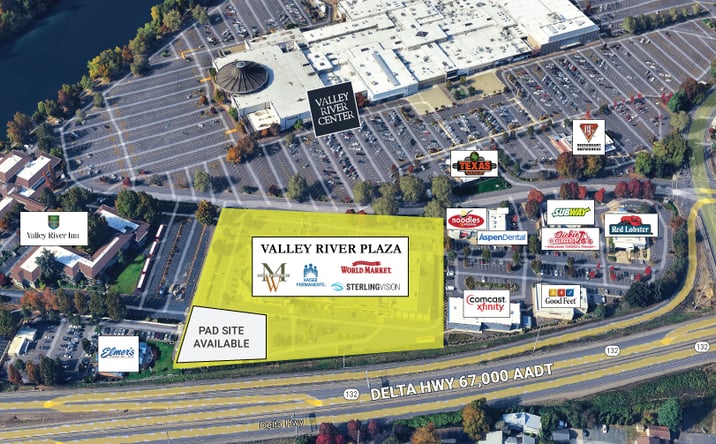 Pictures of Retail property located at 1011-1069 Valley River way, Eugene, OR 97401 for lease - image #1