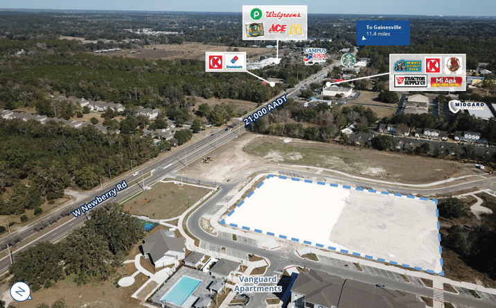 Pictures of Land property located at 14623 W Newberry Rd, Newberry, FL 32669 for lease - image #1
