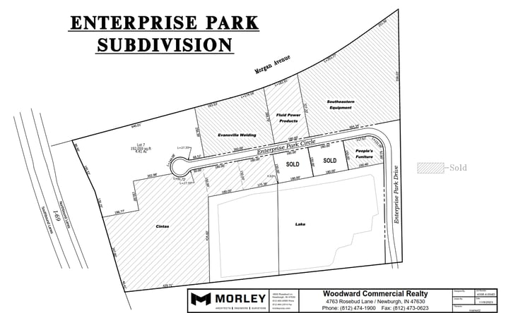 Pictures of Land property located at 7232 Enterprise Park Circle, Evansville, IN 47715 for lease - image #1