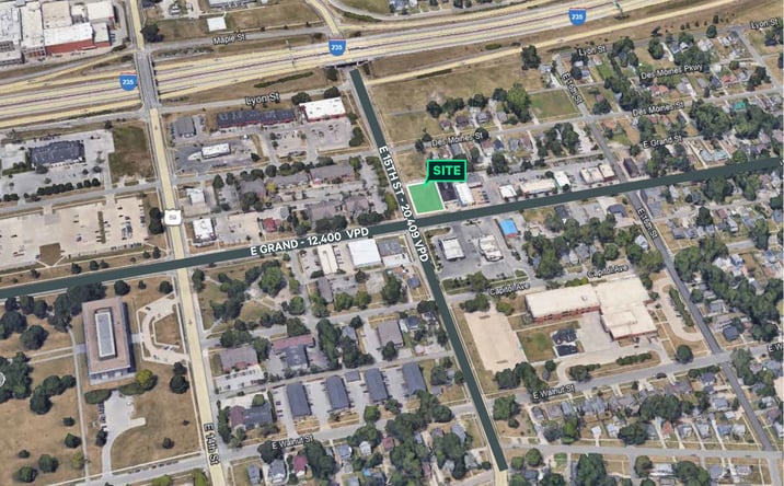 Pictures of Land property located at 1500 E Grand Ave, Des Moines, IA 50316 for lease - image #1