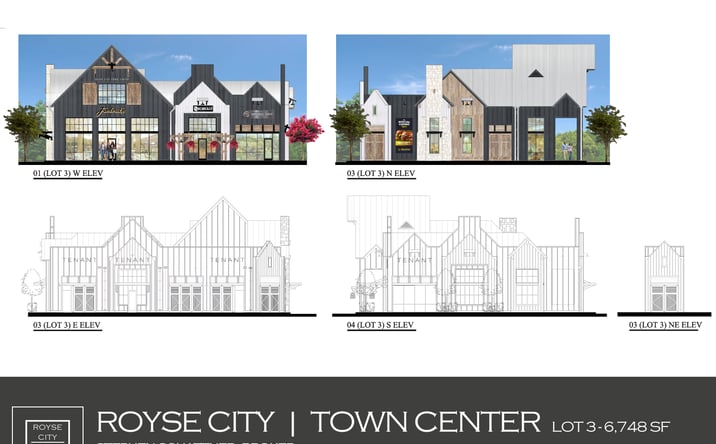 Pictures of Retail, Restaurant, Office property located at Interstate 30 at FM 2642 - Multi Tenant Retail, Royse City, TX 75189 for lease - image #1
