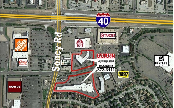 Pictures of Retail, Land property located at 200 Westgate Pkwy, Amarillo, TX 79121 for lease - image #1