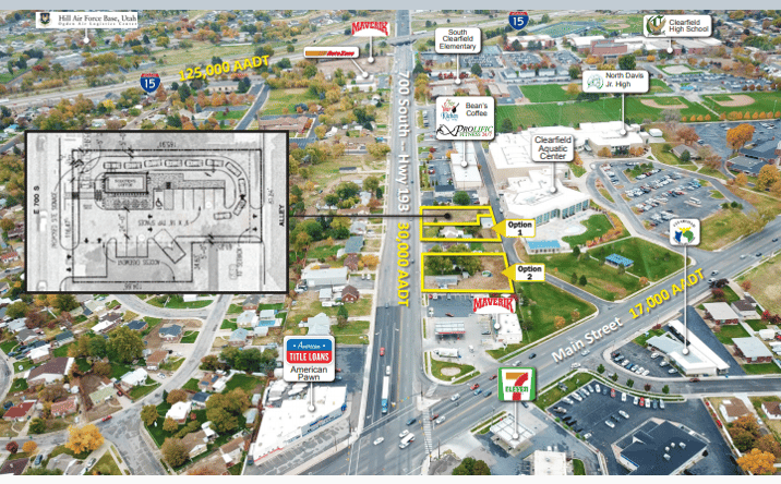 Pictures of Land property located at 658 E 700 S, Clearfield, UT 84015 for lease - image #1