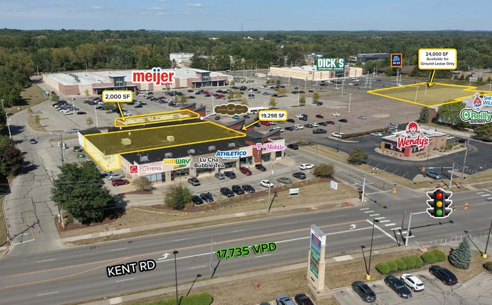 Pictures of Retail property located at 4301 Kent Rd, Stow, OH 44224 for lease - image #1