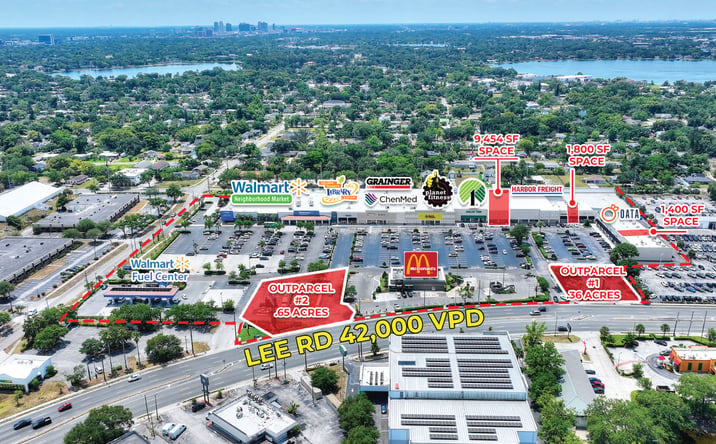 Pictures of Land property located at 906 Lee Rd, Orlando, FL 32810 for lease - image #1