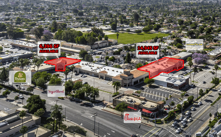 Pictures of Retail, Restaurant property located at 900-962 E. Alosta Avenue, Azusa, CA 91702 for lease - image #1