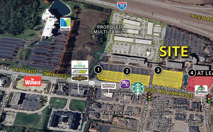 Pictures of Retail, Land property located at 9393 N Springboro Pike, Miamisburg, OH 45342 for lease - image #1