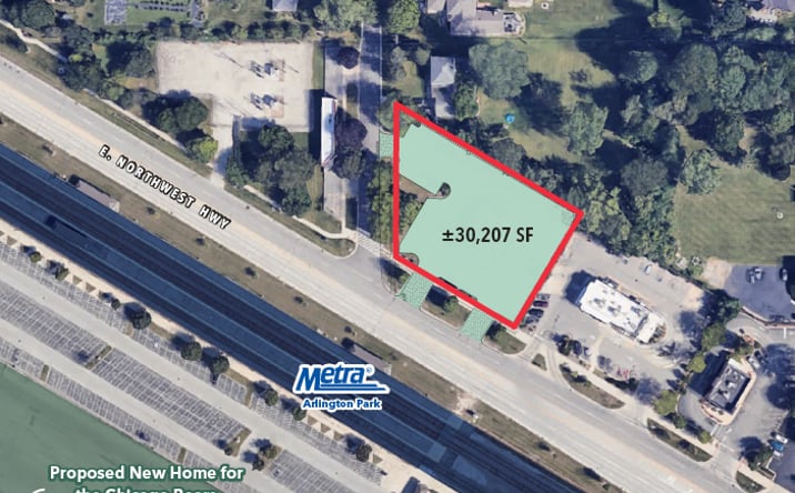 Pictures of Land property located at 1540 E Northwest Hwy, Palatine, IL 60074 for lease - image #1