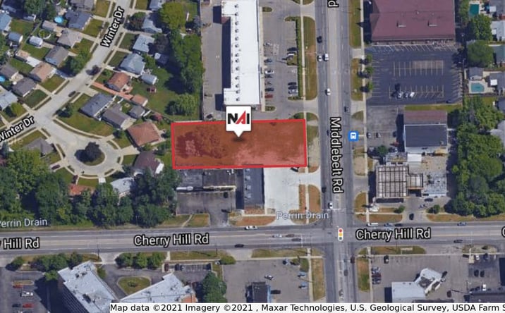 Pictures of Land property located at 157 Middlebelt Rd, Garden City, MI 48135 for lease - image #1