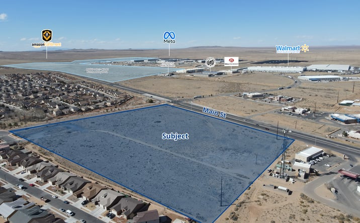 Pictures of Retail, Land property located at SEC Main St & Hunning Ranch Loop, Los Lunas, NM 87031 for lease - image #1