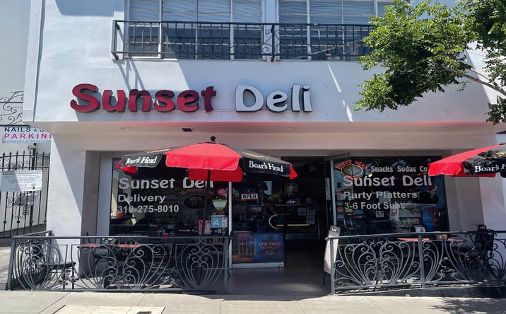 Pictures of Retail, Restaurant property located at 8961 W Sunset Blvd, West Hollywood, CA 90069 for lease - image #1