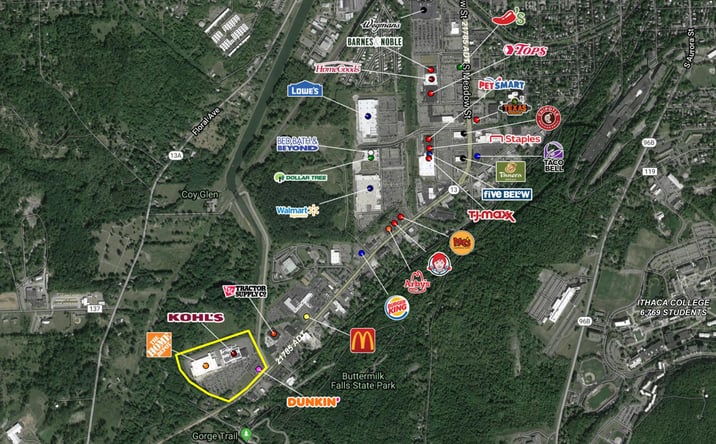 Pictures of Retail property located at 410 Elmira Rd, Ithaca, NY 14850 for lease - image #1