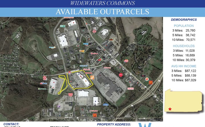 Pictures of Retail, Land property located at 101 Matthew Dr, Uniontown, PA 15401 for lease - image #1