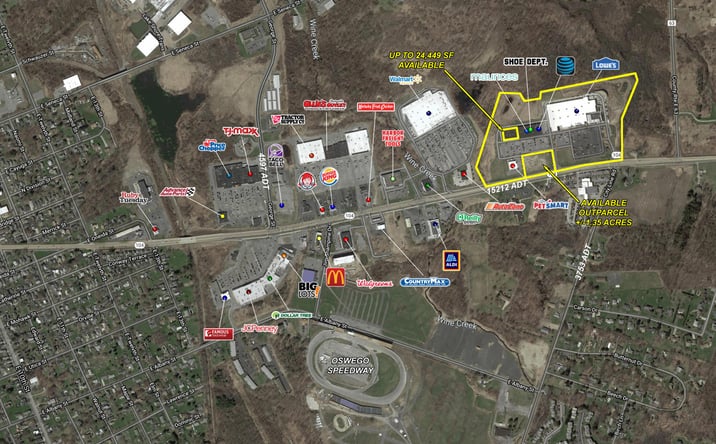 Pictures of Retail, Land property located at 437 NY-104, Oswego, NY 13126 for lease - image #1