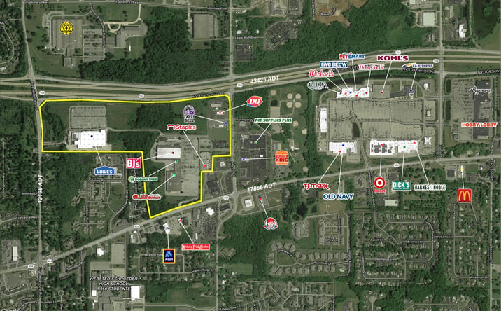 Pictures of Retail property located at 950 Ridge Rd, Webster, NY 14580 for lease - image #1