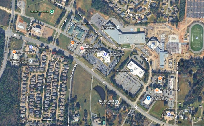 Pictures of Land property located at Cantrell Rd, Little Rock, AR 72223 for lease - image #1