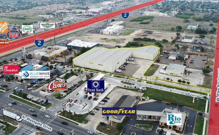 Pictures of Industrial property located at 1502 W Pike Blvd, Weslaco, TX 78596 for lease - image #1