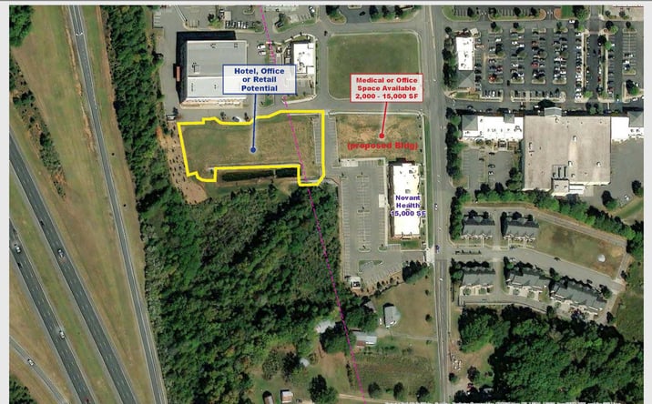 Pictures of Retail, Office, Land property located at Plaza Road / Rocky River Road @ 485, Charlotte, NC 28215 for lease - image #1