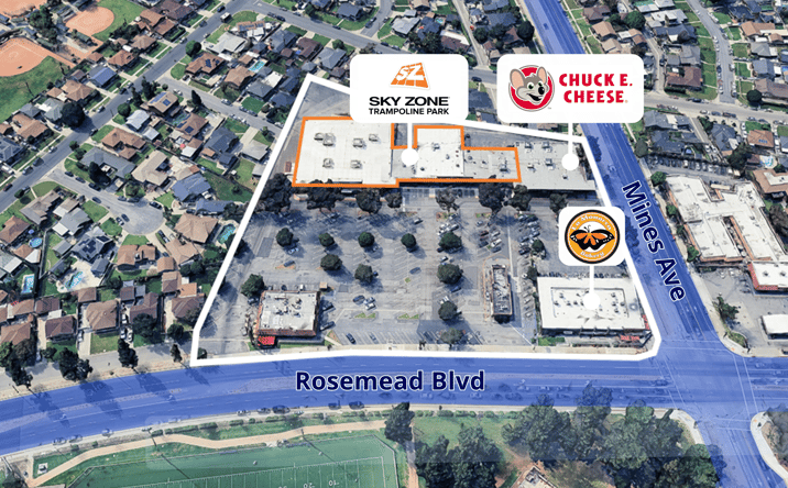 Pictures of Retail property located at 6001 Rosemead Blvd, Pico Rivera, CA 90660 for lease - image #1