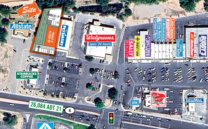 Pictures of Retail, Land property located at 2510 Main St NE, Los Lunas, NM 87031 for lease - image #1