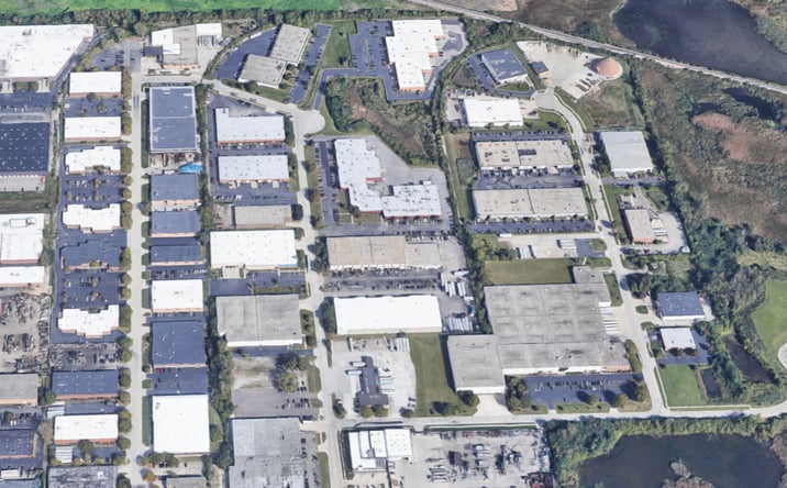 Pictures of Industrial property located at 1100-1110 N Main Street, Lombard, IL 60148 for lease - image #1