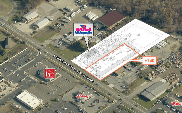 Pictures of Land property located at 660 Berlin Cross Keys Rd, Sicklerville, NJ 08081 for lease - image #1