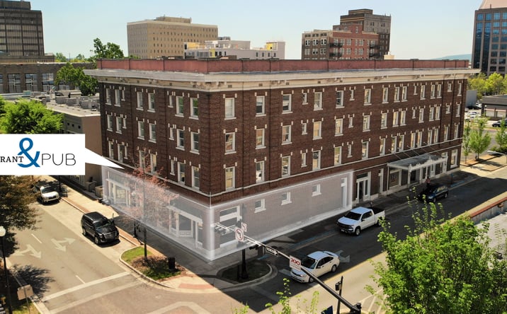 Pictures of Office, Restaurant property located at 120 Holmes Ave NW, Huntsville, AL 35801 for lease - image #1