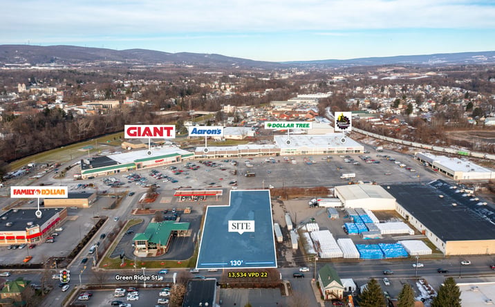 Pictures of Retail, Land property located at 201 Green Ridge St, Scranton, PA 18509 for lease - image #1