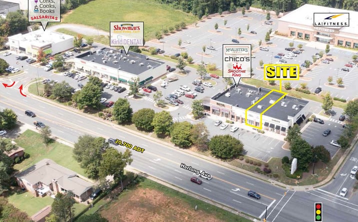 Pictures of Retail property located at 295 Herlong Ave, Rock Hill, SC 29732 for lease - image #1