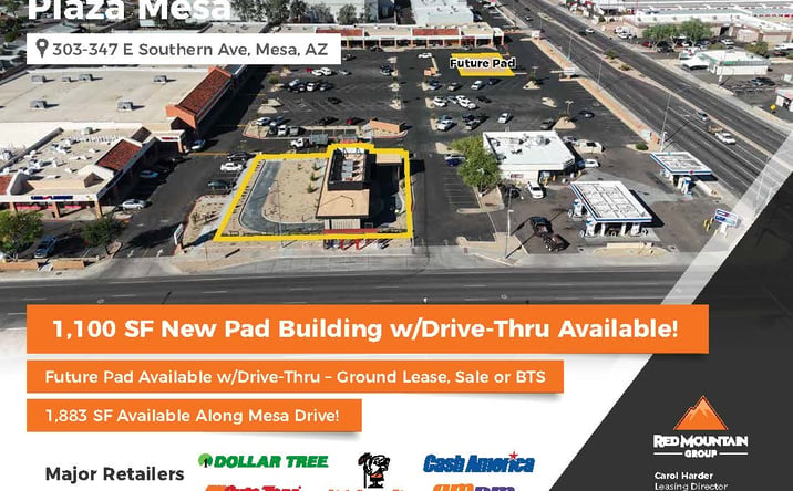 Pictures of Retail property located at 303 E Southern Ave, Mesa, AZ 85210 for lease - image #1
