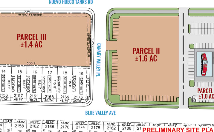 Pictures of Retail, Land property located at 836 & 850 Nuevo Hueco Tanks, Socorro, TX 79927 for lease - image #1