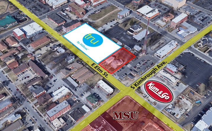 Pictures of Land property located at 517 E Elm St, Springfield, MO 65806 for lease - image #1