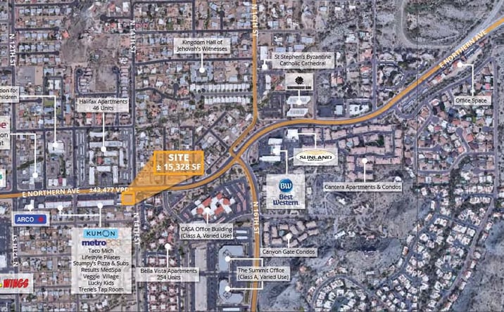 Pictures of Retail, Land property located at 1379 E Northern Ave, Phoenix, AZ 85020 for lease - image #1