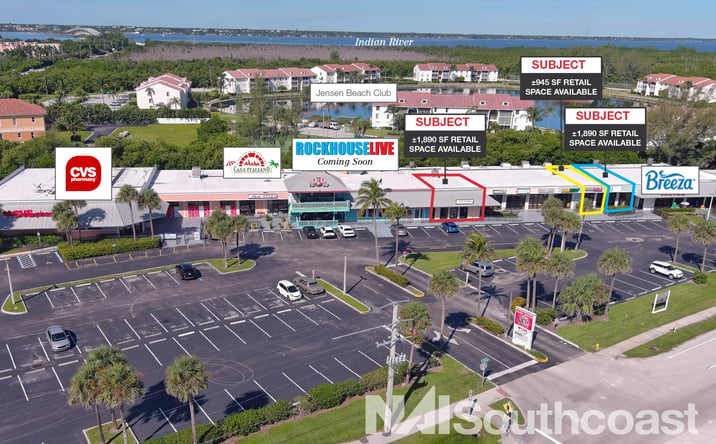 Pictures of Retail, Office property located at 4392 NE Ocean Blvd, Jensen Beach, FL 34957 for lease - image #1