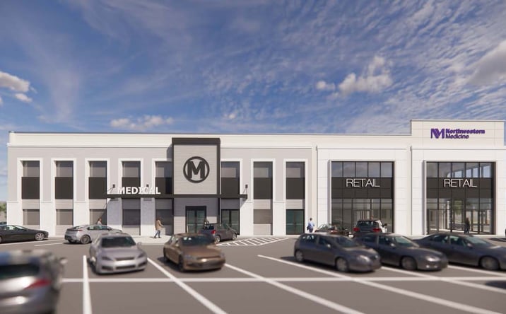 Pictures of Retail property located at 850 N Milwaukee Avenue, Vernon Hills, IL 60061 for lease - image #1