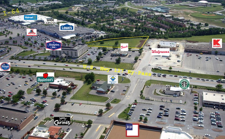 Pictures of Land property located at Capital Plaza South (behind Frisch’s), Frankfort, KY 42134 for lease - image #1