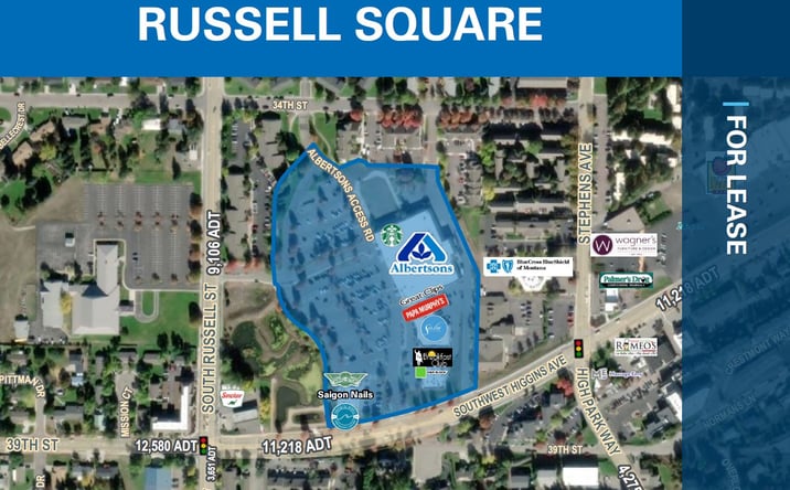 Pictures of Retail property located at 3800 South Russell Street, Missoula, MT 59801 for lease - image #1