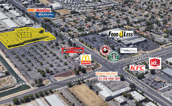 Pictures of Retail property located at 1670 Mitchell Rd, Ceres, CA 95307 for lease - image #1