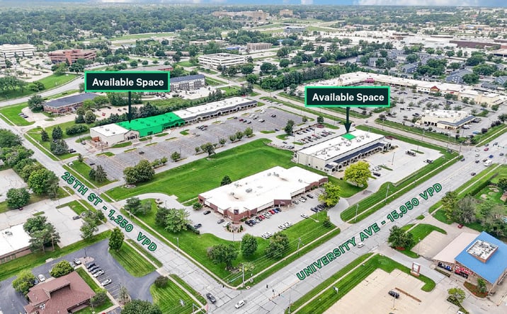 Pictures of Retail, Office property located at 2600 University Ave, West Des Moines, IA 50266 for lease - image #1