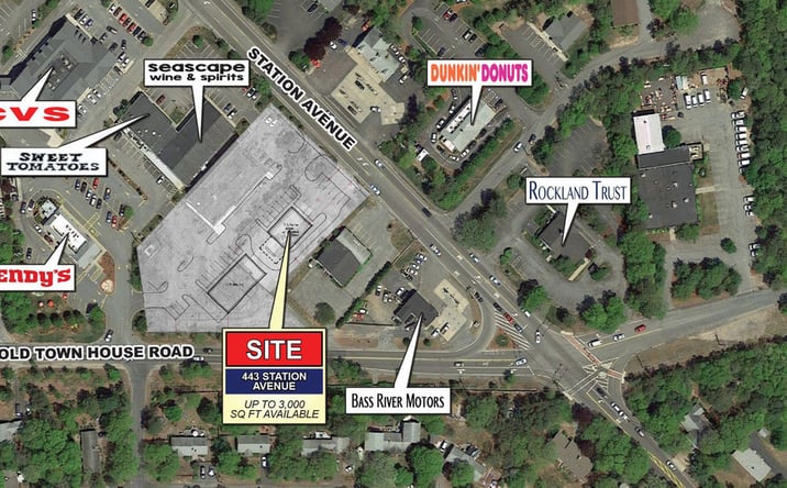 Pictures of Retail property located at 443 Station Ave, South Yarmouth, MA 02664 for lease - image #1