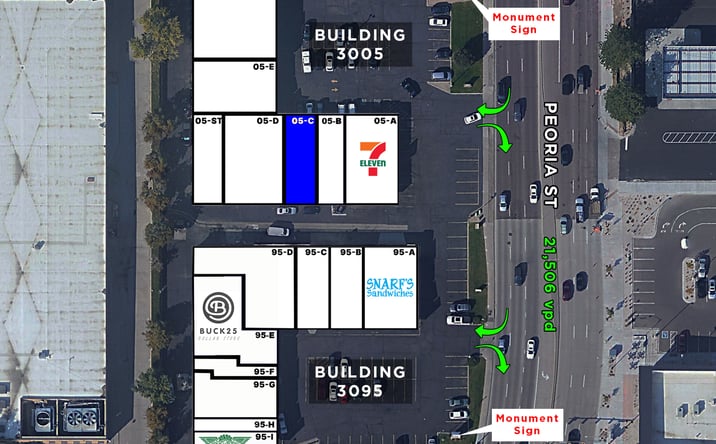 Pictures of Retail property located at 3005 S Peoria St, Aurora, CO 80014 for lease - image #1