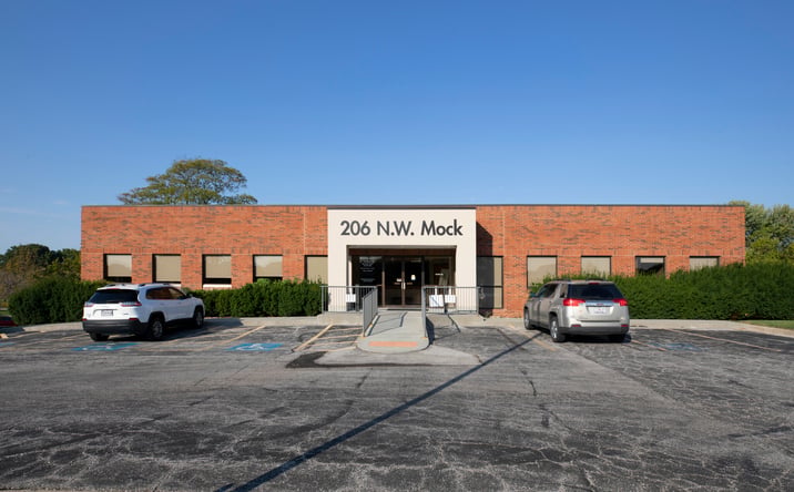 Pictures of Office property located at 206 NW Mock Ave, Blue Springs, MO 64014 for lease - image #1